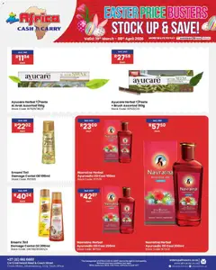 Africa Cash & Carry specials catalogue – valid from 19.03.2026 | Page: 68