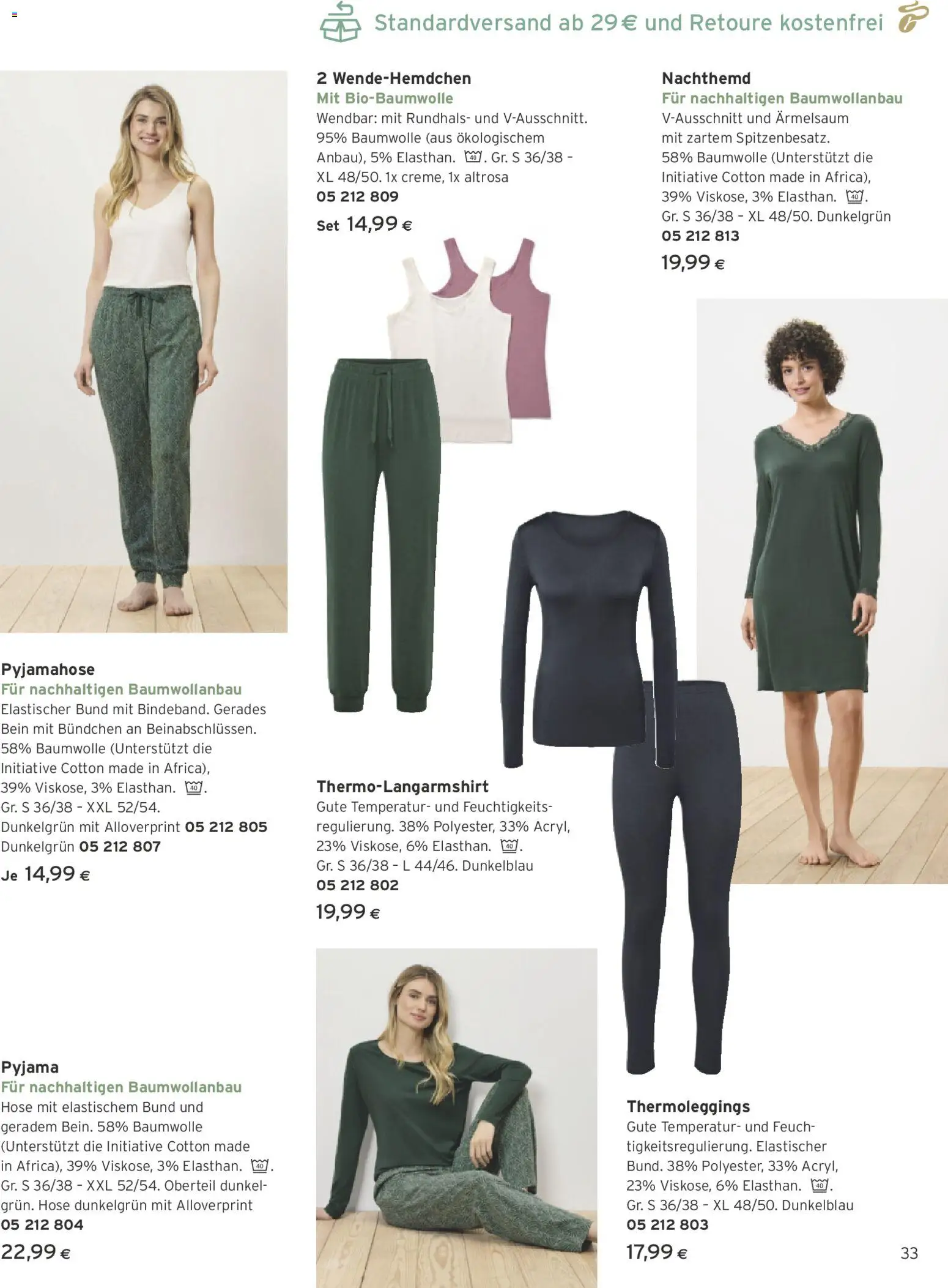 Tchibo Eduscho - Katalog November 2025 gültig ab 01.11.2025 | Seite: 33 | Produkte: Hose, Pyjama