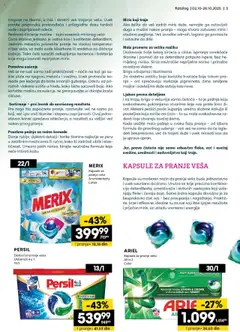Roda katalog neprehrane - pregled Roda kataloga - važi od 02.10.2025 | Strana: 3 | Proizvode: Deterdžent, Ariel, Sirće, Persil