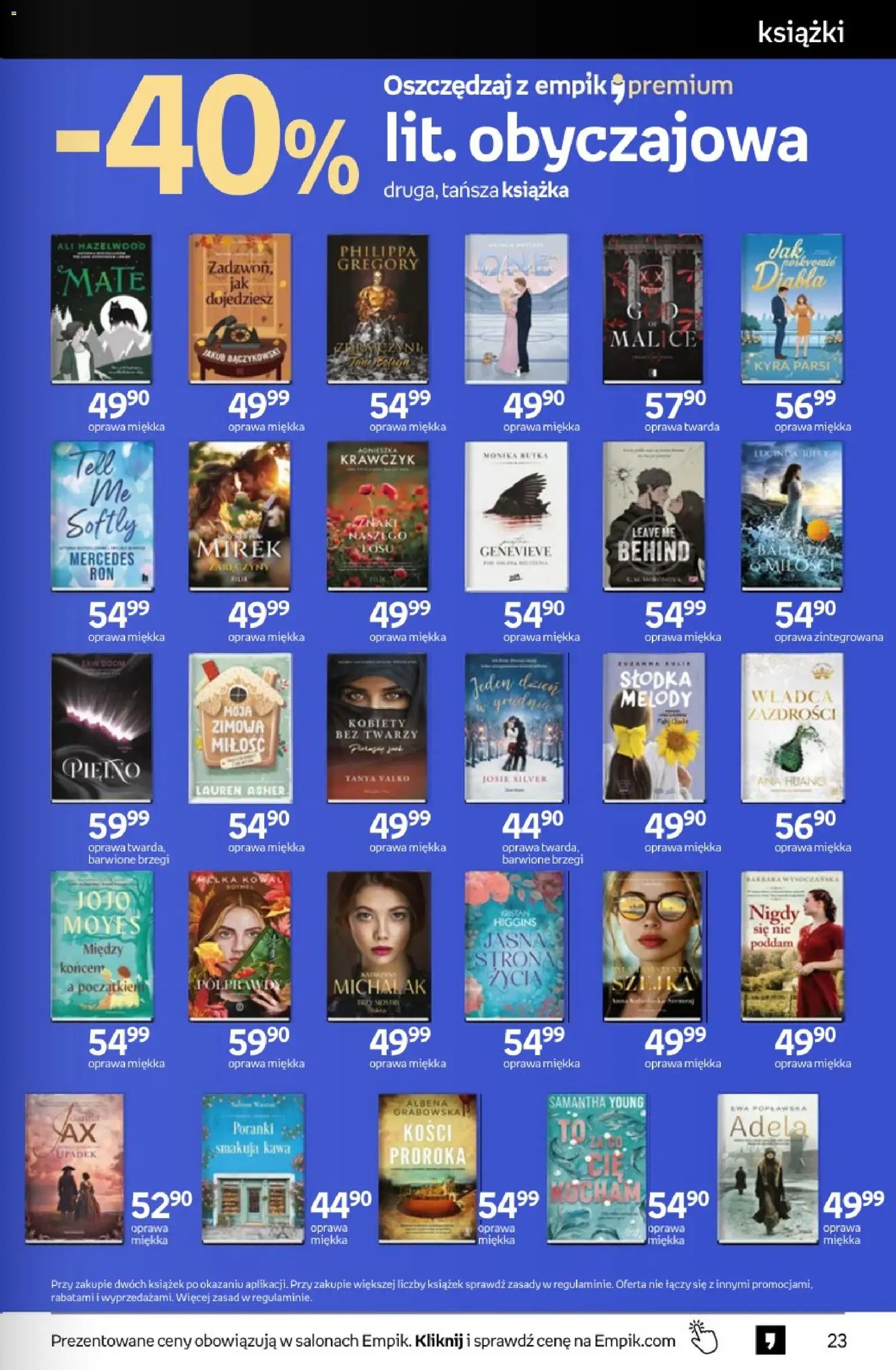 Empik promocje - Tom kultury Książki od 28.01.2026 | Strona: 23