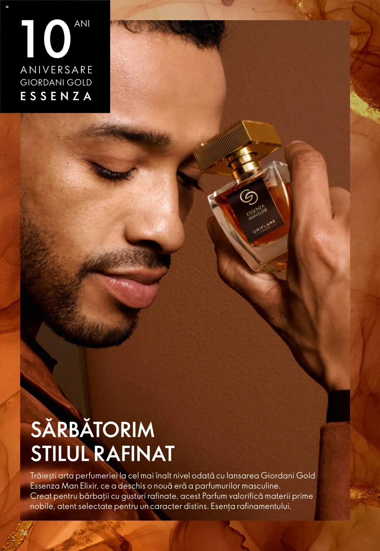 Oriflame catalog 13 2025 – valabil de la 10.09.2025 | Pagină: 74 | Produse: Elixir, Parfum
