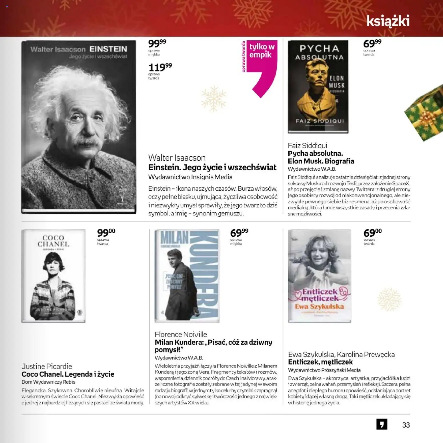 Empik promocje - Xmas Ksiazki od 26.11.2025 | Strona: 33