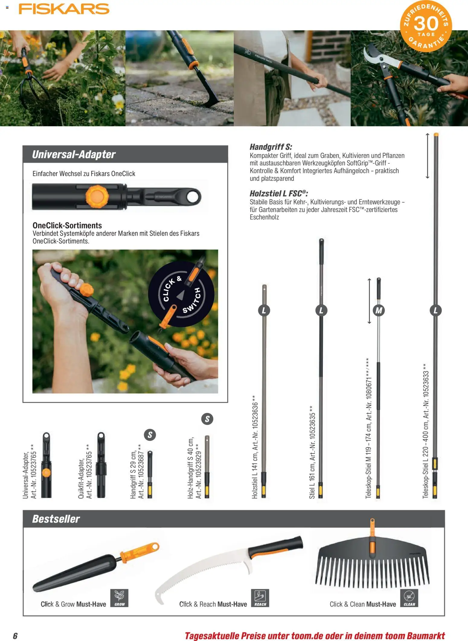 Toom Baumarkt Gartenpflege & Teich 2026 – gültig ab 20.02.2026 | Seite: 6