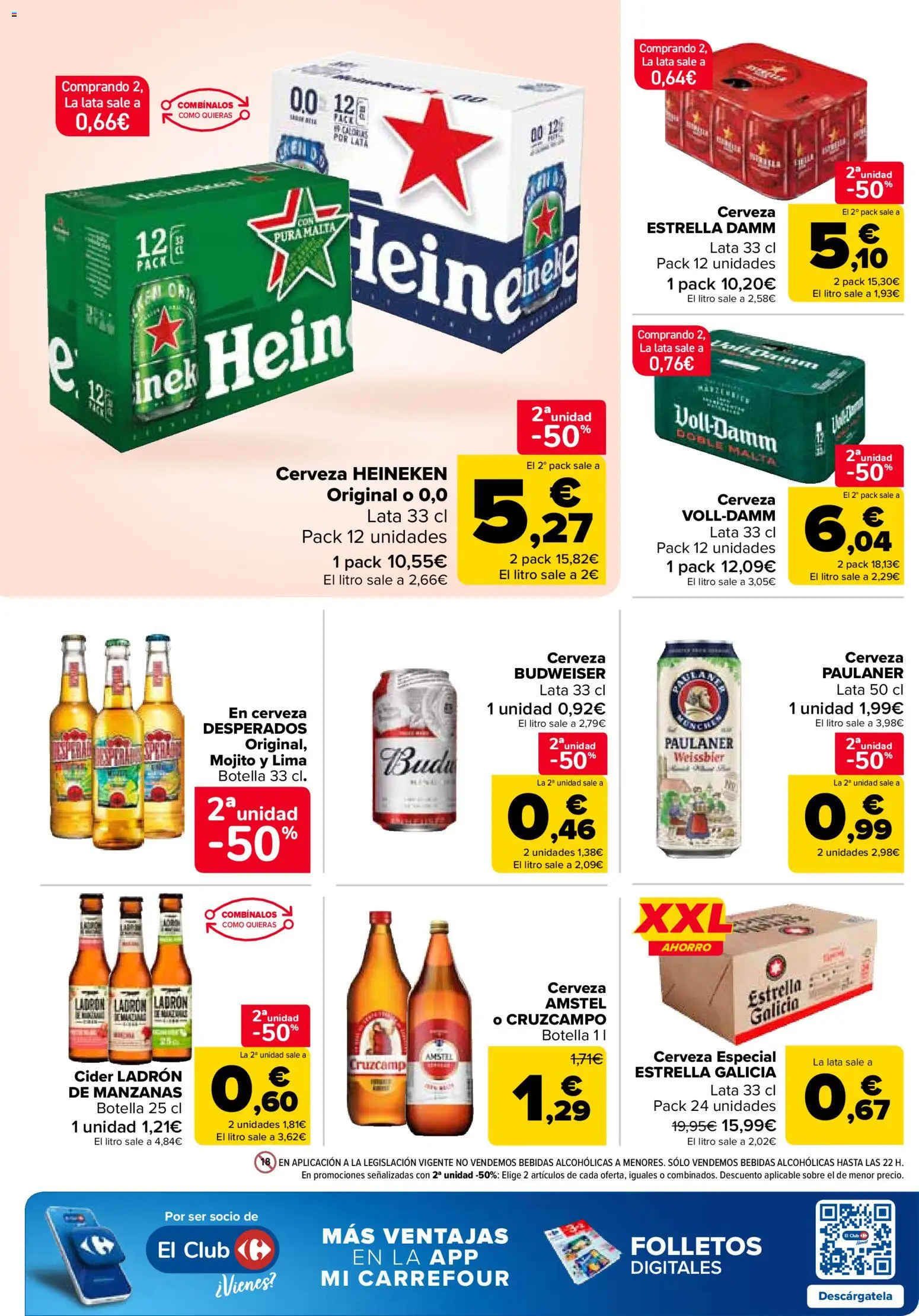 Carrefour folleto │ válido desde el 12.02.2026 | Página: 46 | Productos: Lima, Cerveza, Manzanas, Παρμεζάνα