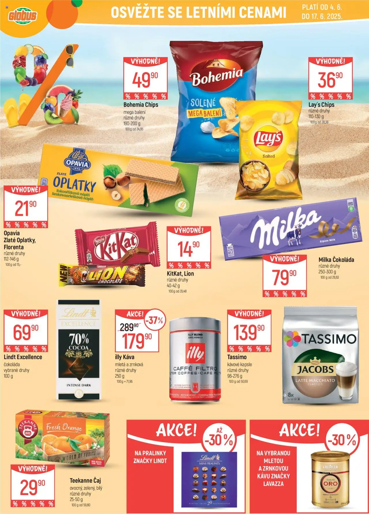 Globus leták - Ostrava od 04.06.2025 | Strana: 3 | Produkty: Globus, Kávové kapsle, Illy, Lay's
