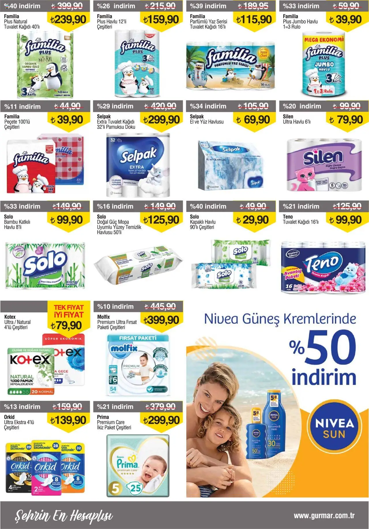 Gürmar Katalog - 16.06.2025 tarihinden itibaren geçerlidir | Sayfa: 12 | Ürünler: Tuvalet, Tuvalet kağıdı, Yüz havlusu