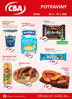 Náhled letáku CBA leták od 29.04.2026