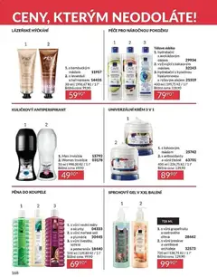 Náhled letáku Avon katalog 3/2026 od 01.03.2026 | Strana: 168 | Produkty: Antiperspirant, Pomeranče, Třešně, Broskve