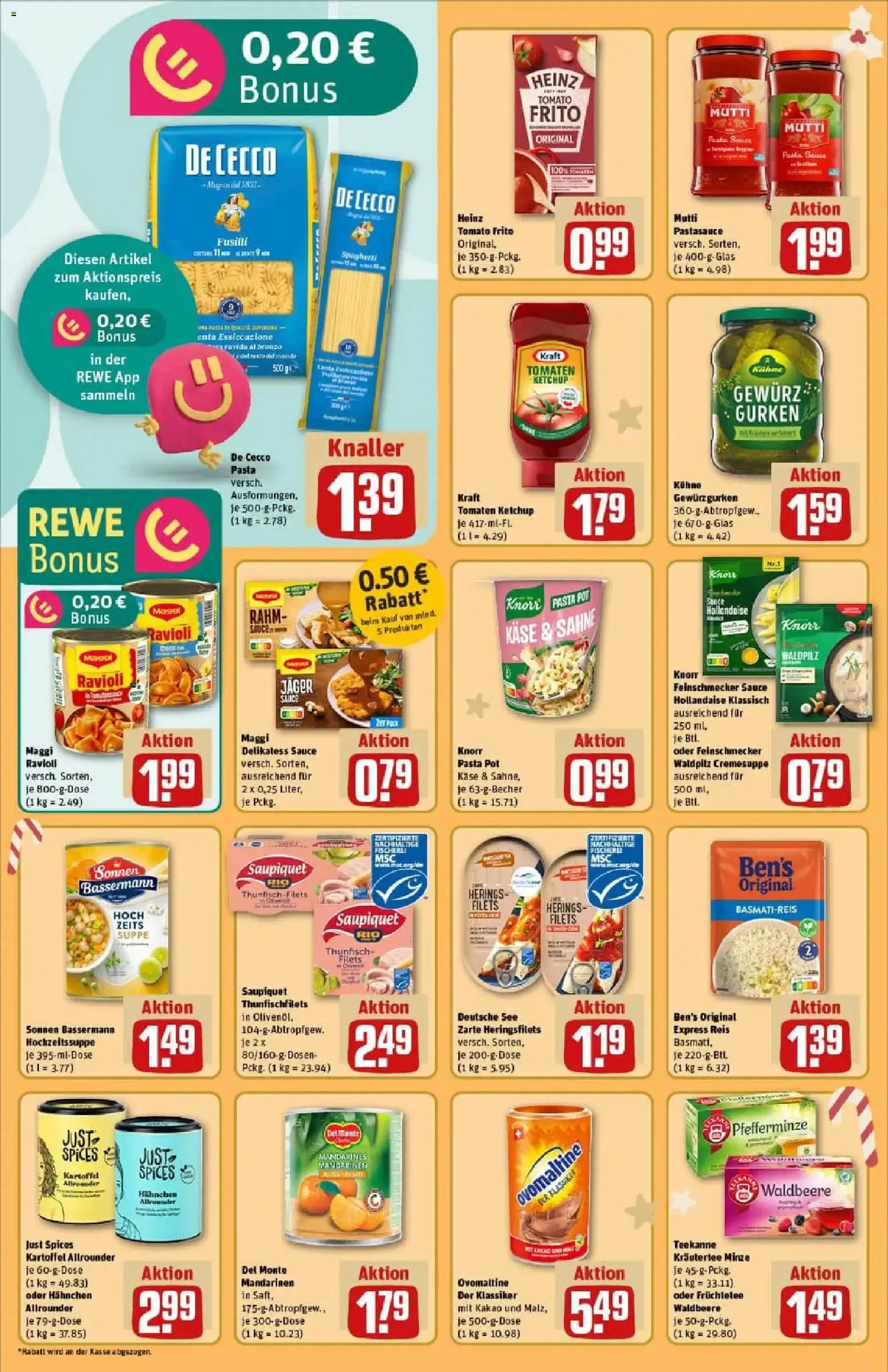 Rewe prospekt Bitburg	 – gültig ab 07.12.2025 | Seite: 22 | Produkte: Hahnchen, Käse, Ketchup, Sahne