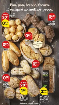 PÃO DE CENTEIO E ALFARROBA, Pão de centeio e alfarroba │ válido de 16.09.2025 | Página: 10 | Produtos: Pão de forma, Centeio, Queijo, Pão