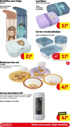 Kruidvat folder week 5 - Voorbeeld van een folder van Kruidvat, geldig van 27.01.2026 | Pagina: 38 | Producten: Box, Lunchbox, Beker, Bord