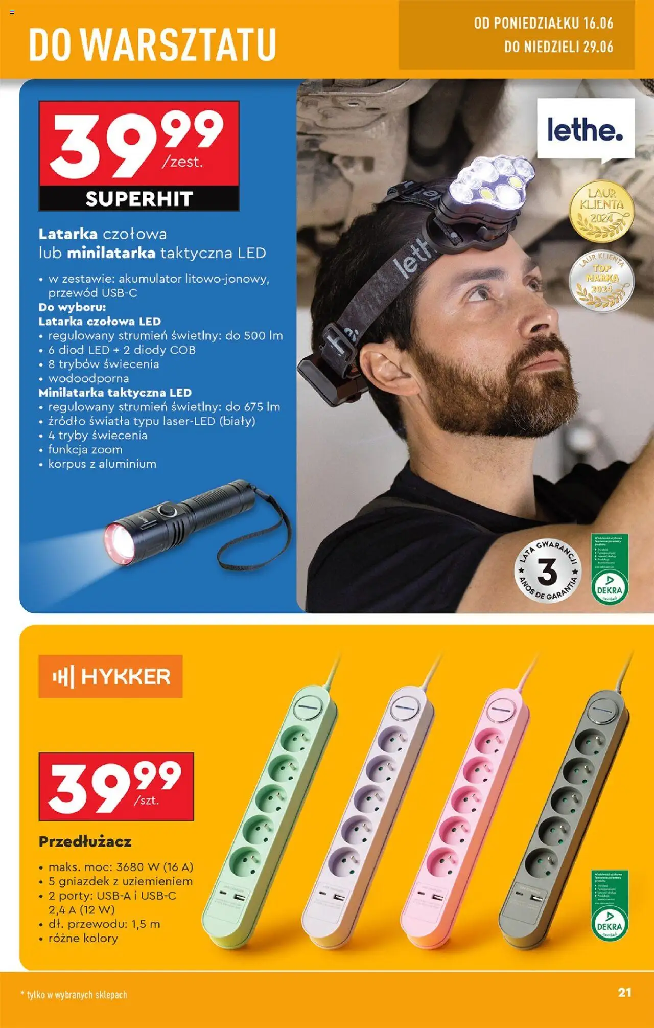 Biedronka - Okazje tygodnia  od 14.06.2025 | Strona: 23 | Produkty: Impregnat do drewna, Siekiera rozłupująca, Siekiera