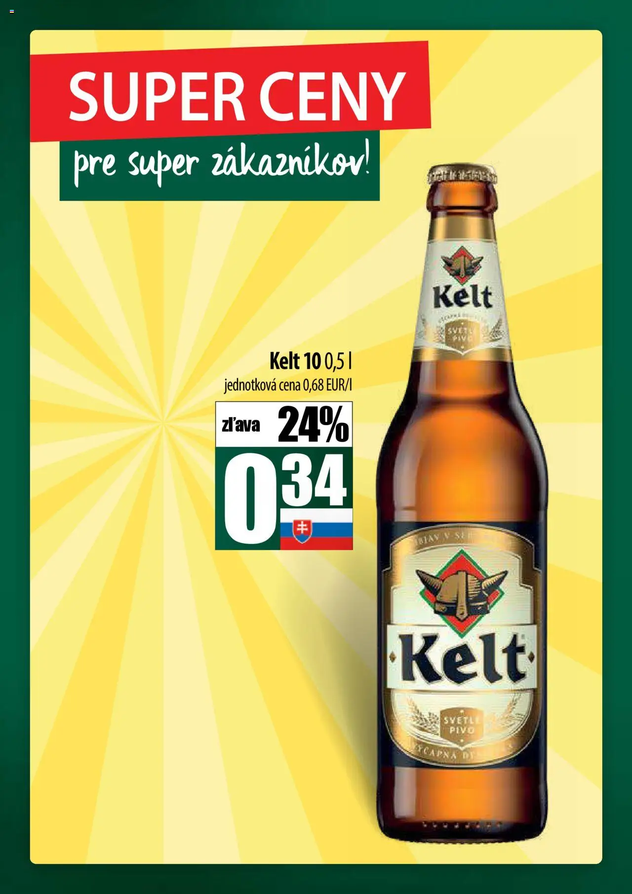 COOP Jednota široká ponuka │ platný od 24.07.2025 | Strana: 46 | Produkty: Pivo, Kelt