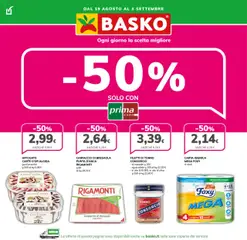 Anteprima del volantino Volantino Basko	 valido a partire dal 19.08.2025
