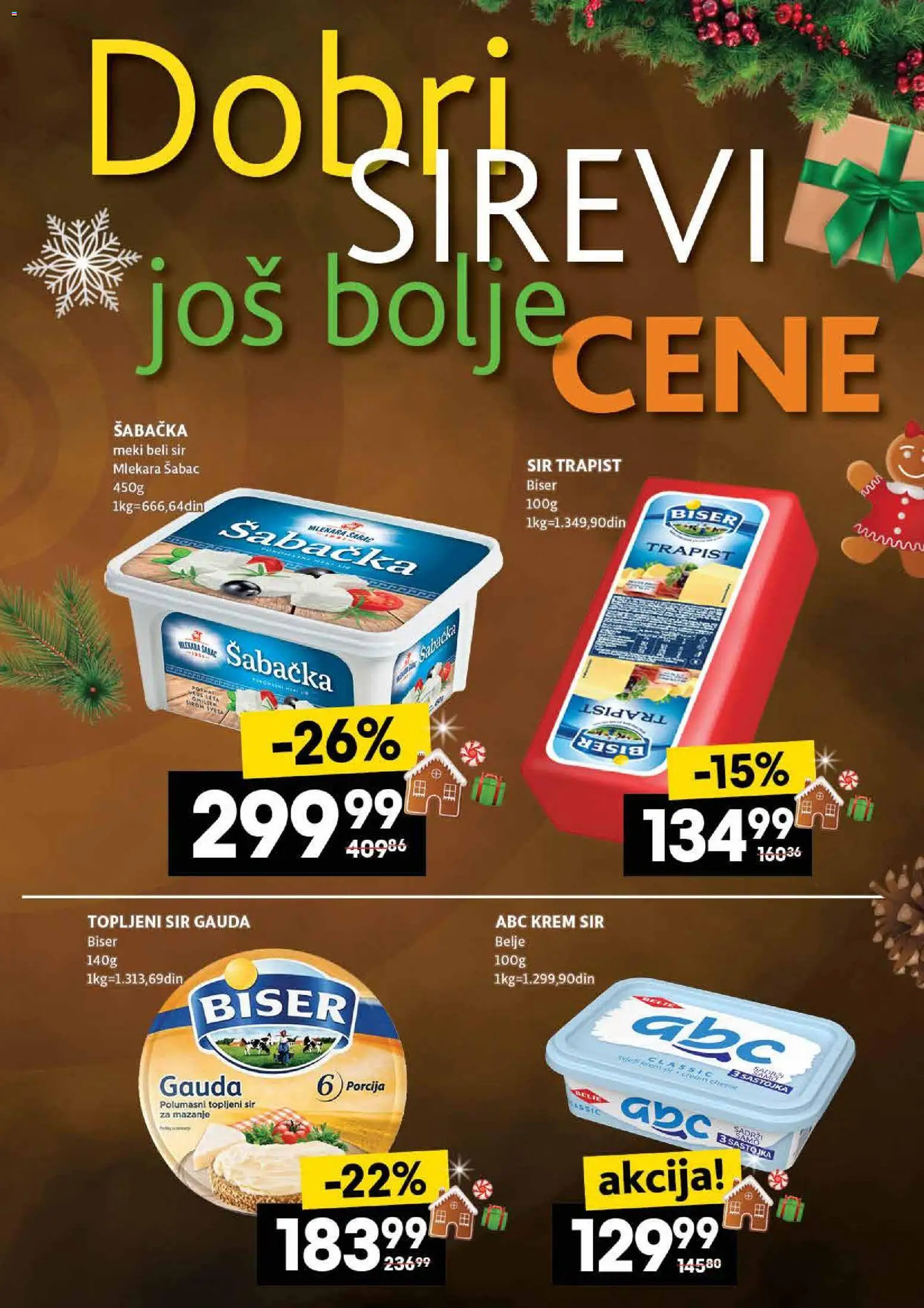 Idea katalog - važi od 25.12.2025 | Strana: 13 | Proizvode: Krem sir, Sir, Topljeni sir