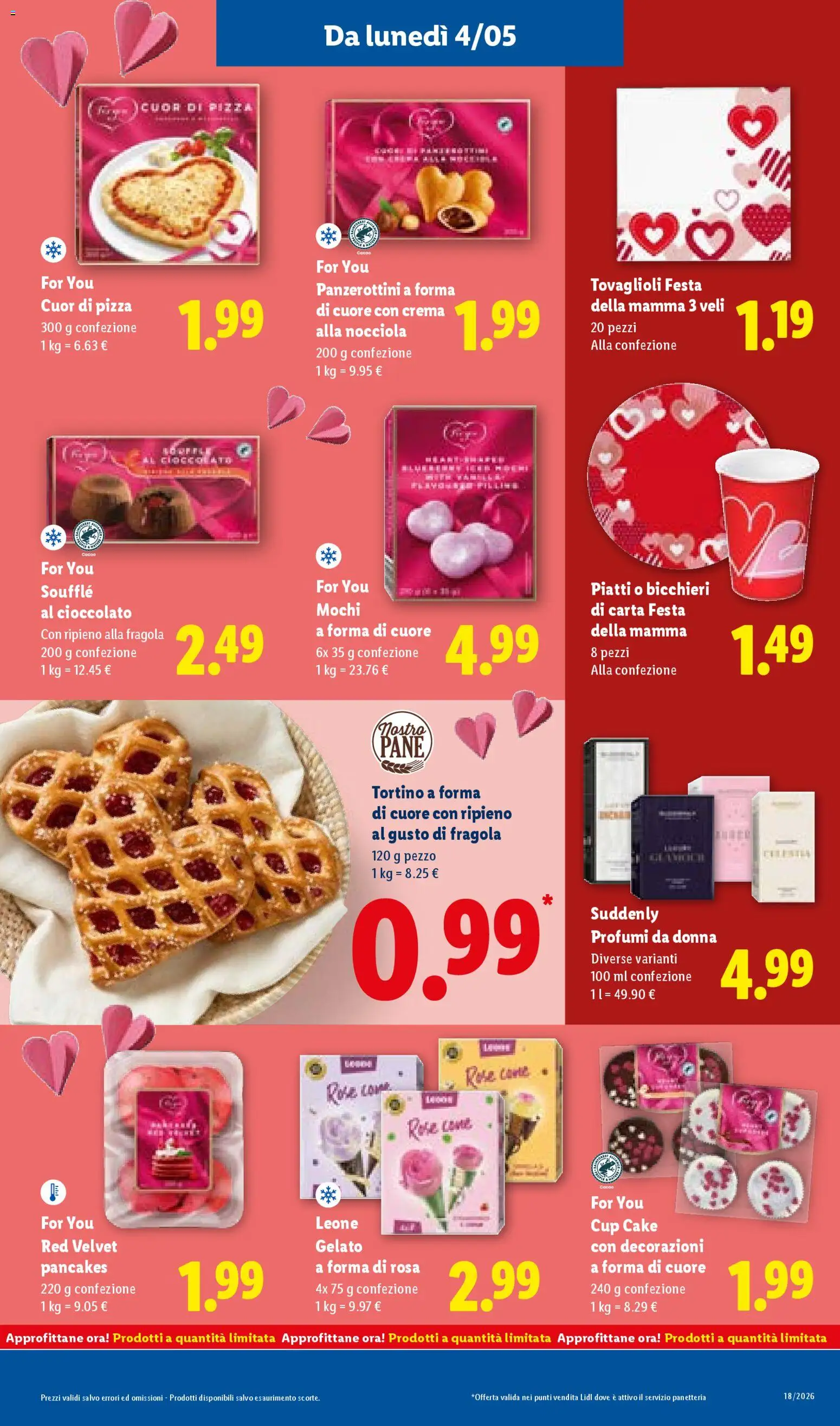 Volantino Lidl del 30.04.2026 | Pagina: 47 | Prodotti: Crema, Pane, Gelato, Decorazioni