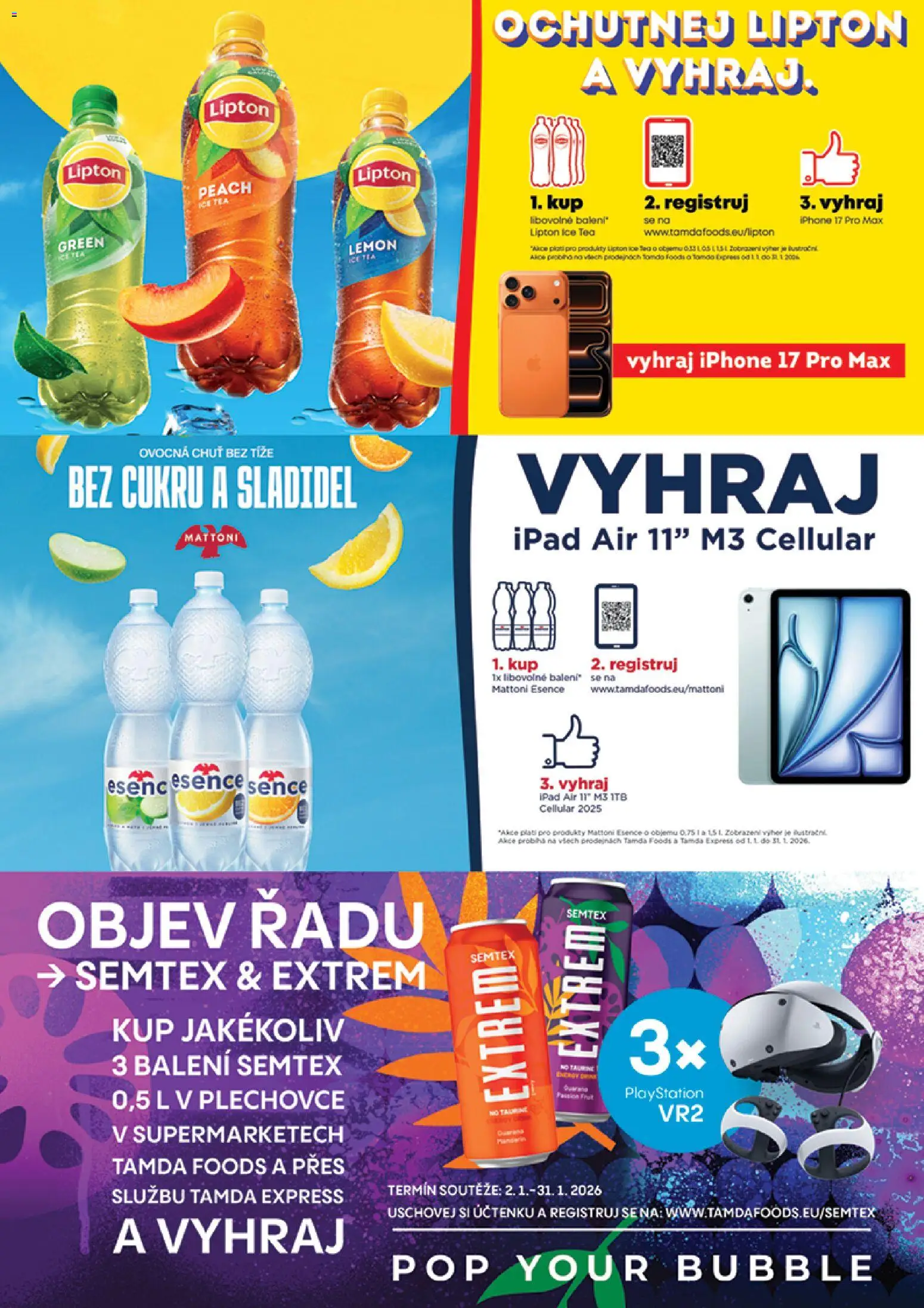 Tamda Foods leták od 07.01.2026 | Strana: 26 | Produkty: Iphone, Ipad, Playstation, Ice tea