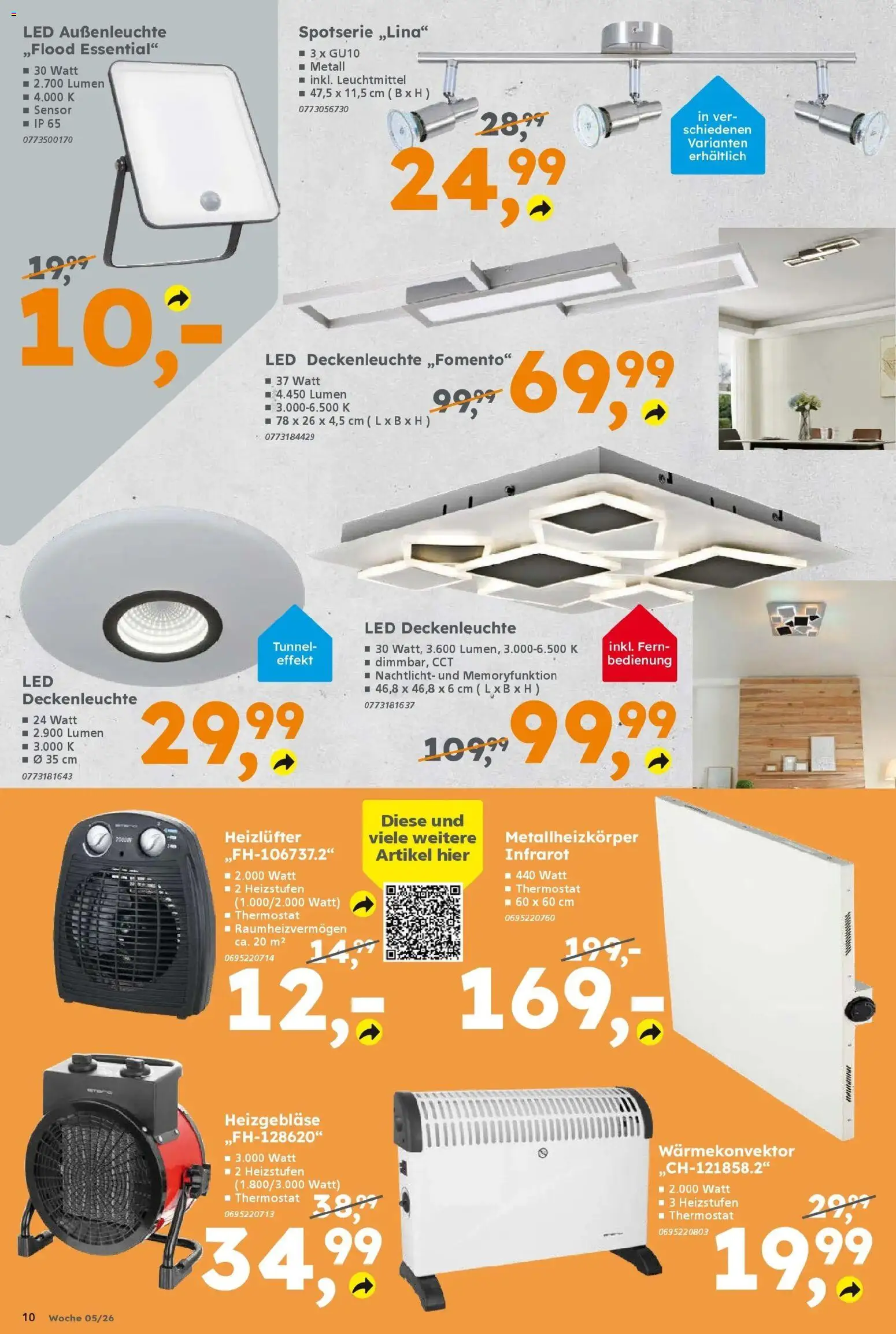 Globus Baumarkt prospekt Heusweiler	 – gültig ab 26.01.2026 | Seite: 10 | Produkte: Nachtlicht, Außenleuchte