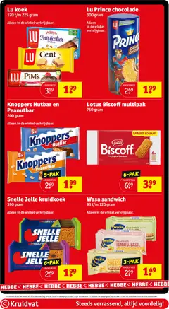 Lotus Biscoff multipak, Lotus Biscoff multipak 750 gram - Voorbeeld van een folder van Kruidvat, geldig van 25.11.2025 | Pagina: 103