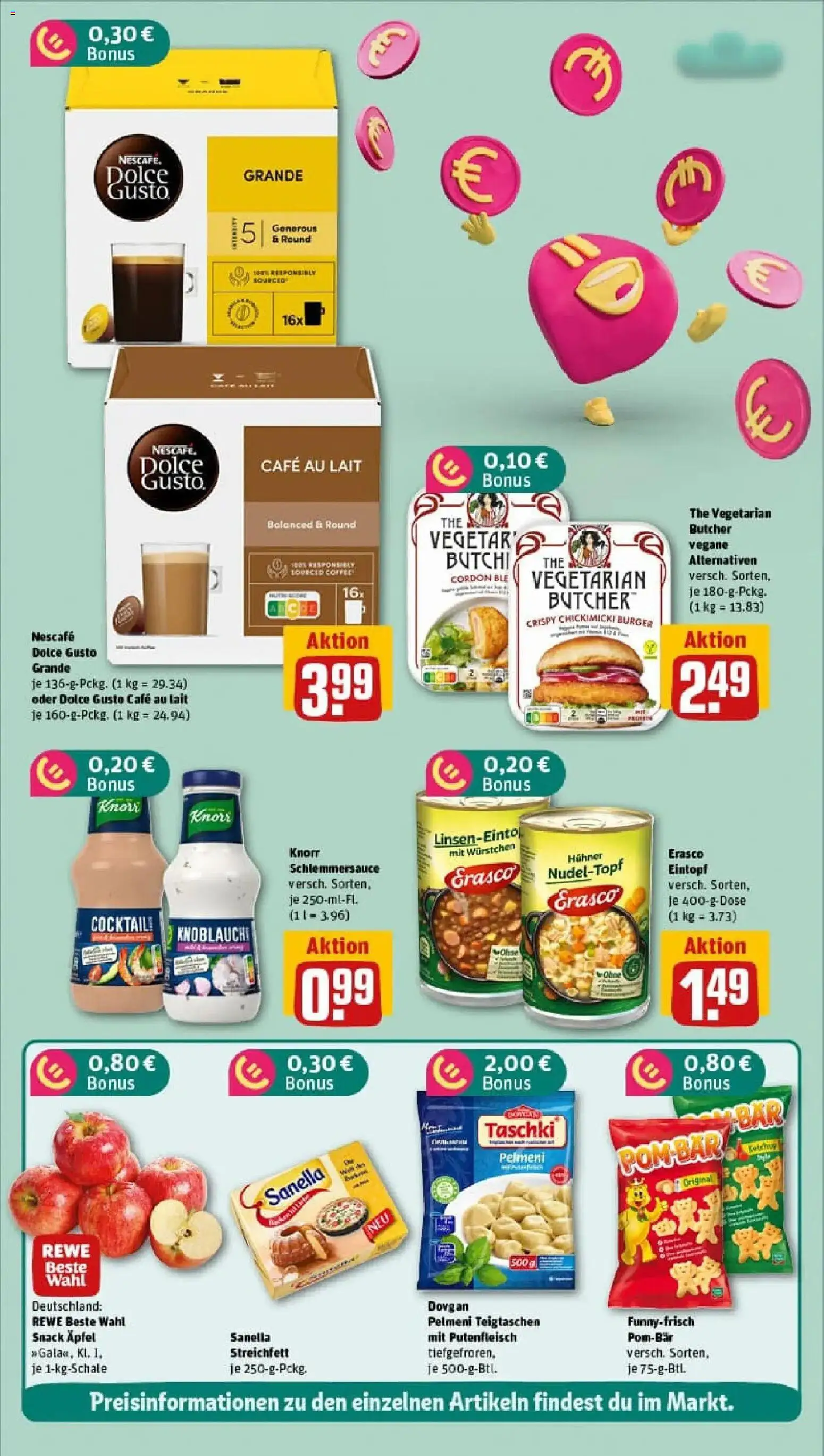 Rewe prospekt Vechta	 – gültig ab 29.12.2025 | Seite: 3 | Produkte: Burger, POM-BÄR, Erasco, Dolce gusto