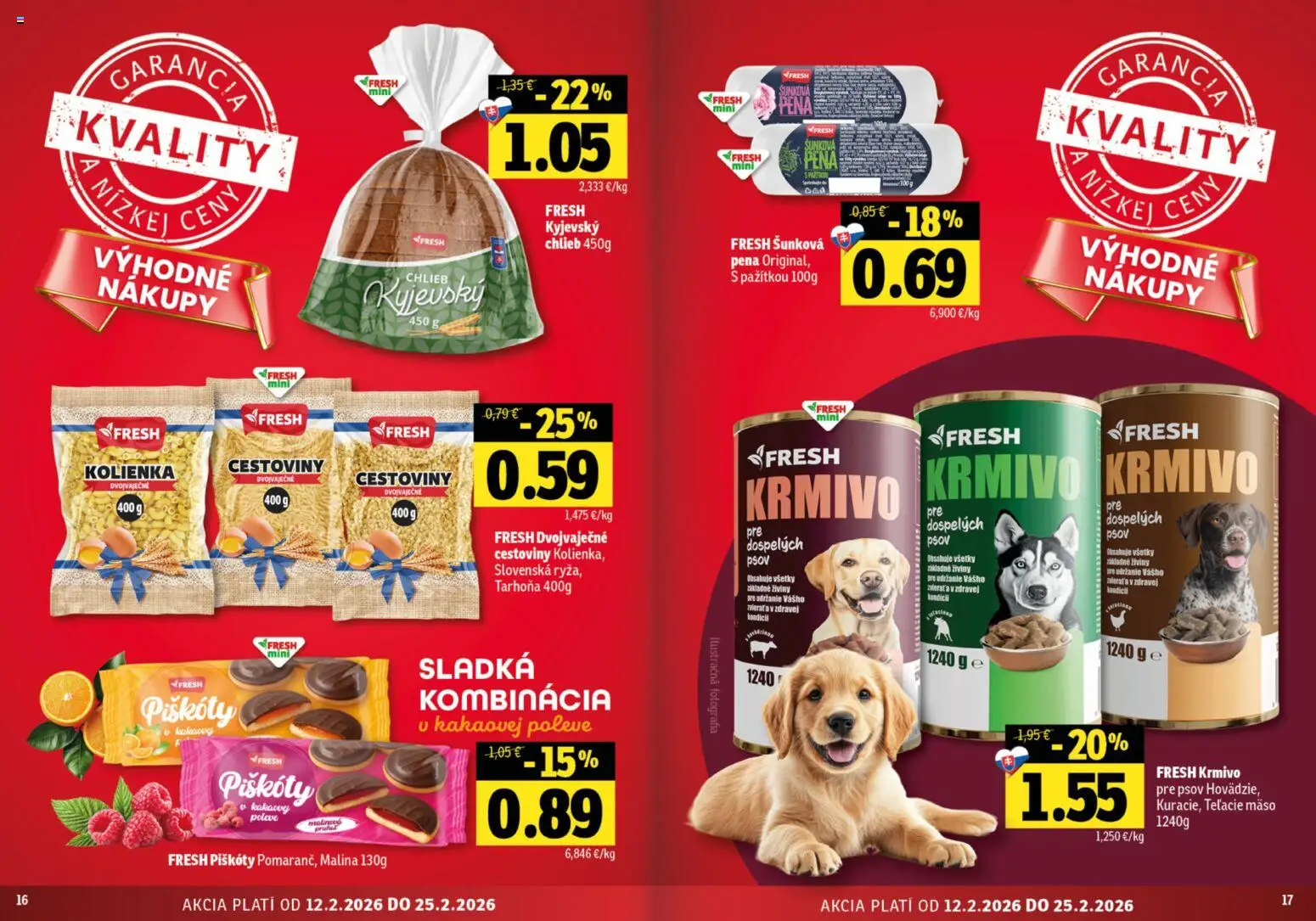 Nové Fresh akcie – leták je platný od 12.02.2026 | Strana: 9