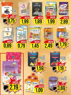 Klas leták platný od 08.12.2025 | Strana: 15 | Produkty: Sunar, Milka, Slivky, Ovocie