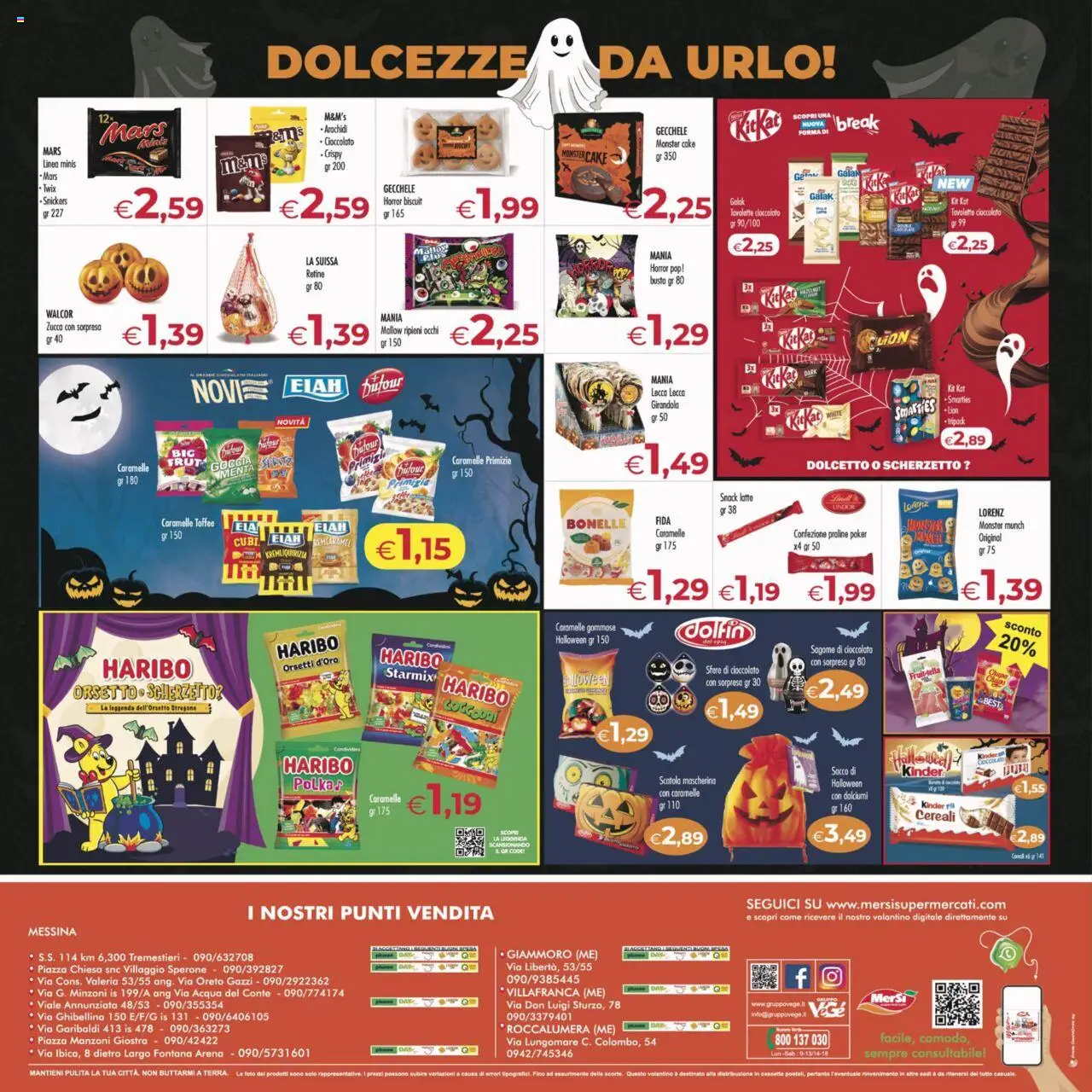 Volantino MerSi Supermercati del 22.10.2025 | Pagina: 16 | Prodotti: Cioccolato, Cereali, Acqua, Latte