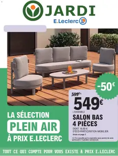 Brico E.Leclerc - Prévisualisation de Brico E.Leclerc - Jardi Plein air special valide à partir de 14.04.2026