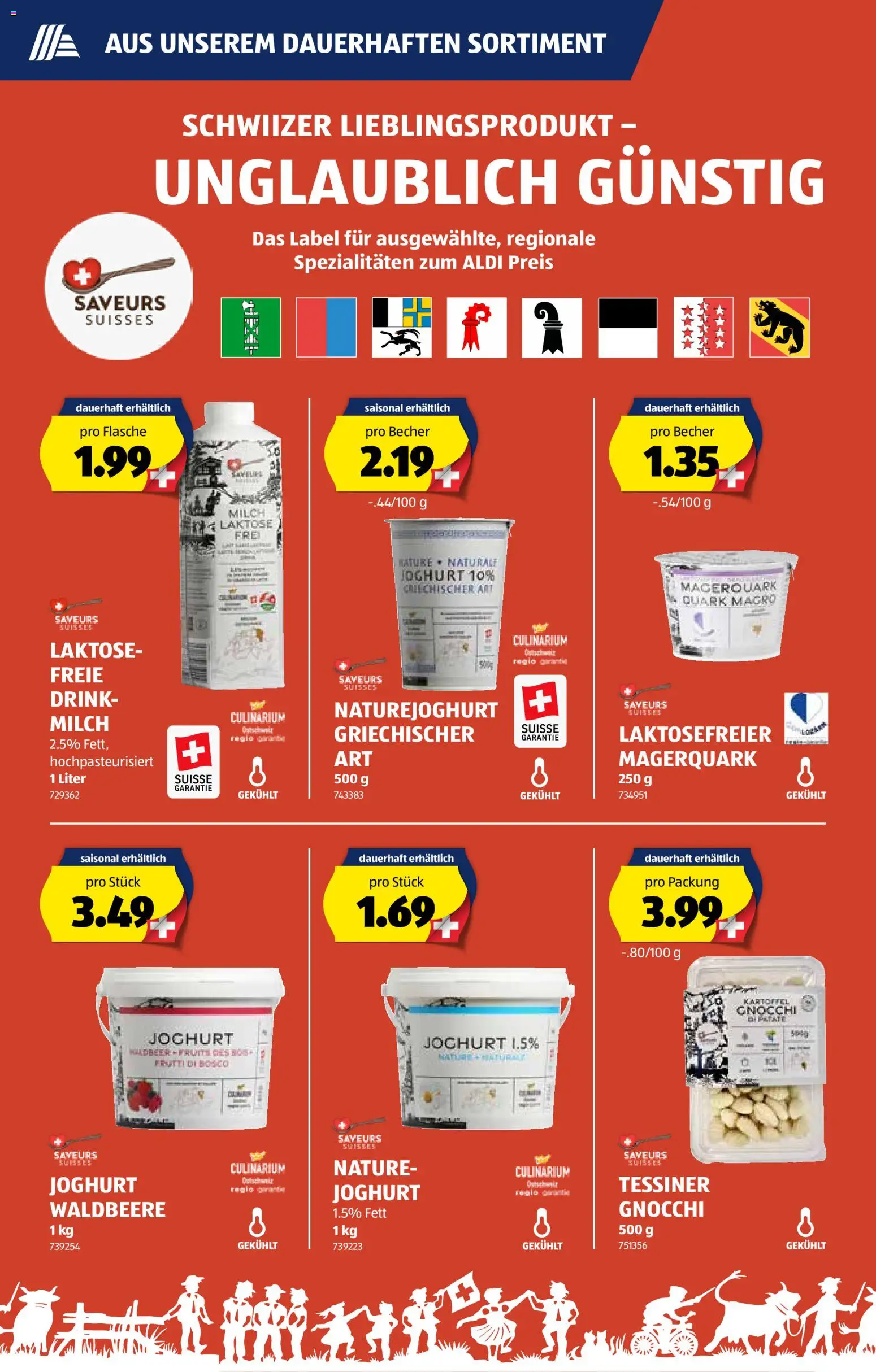 Aldi Aktionen – gültig ab 08.01.2026 | Seite: 17 | Produkte: Quark, Milch, Joghurt
