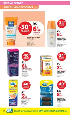 Super U - Prévisualisation de Super U catalogue valide à partir de 08.04.2026 | Page: 10 | Produits: Rollers, Levure, Cônes, Lait