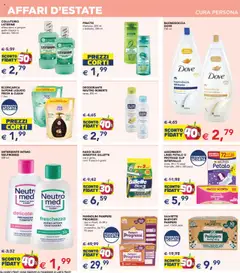 Volantino Esselunga S del 31.07.2025 | Pagina: 18 | Prodotti: Pannolini, Sapone, Detergente, Intimo