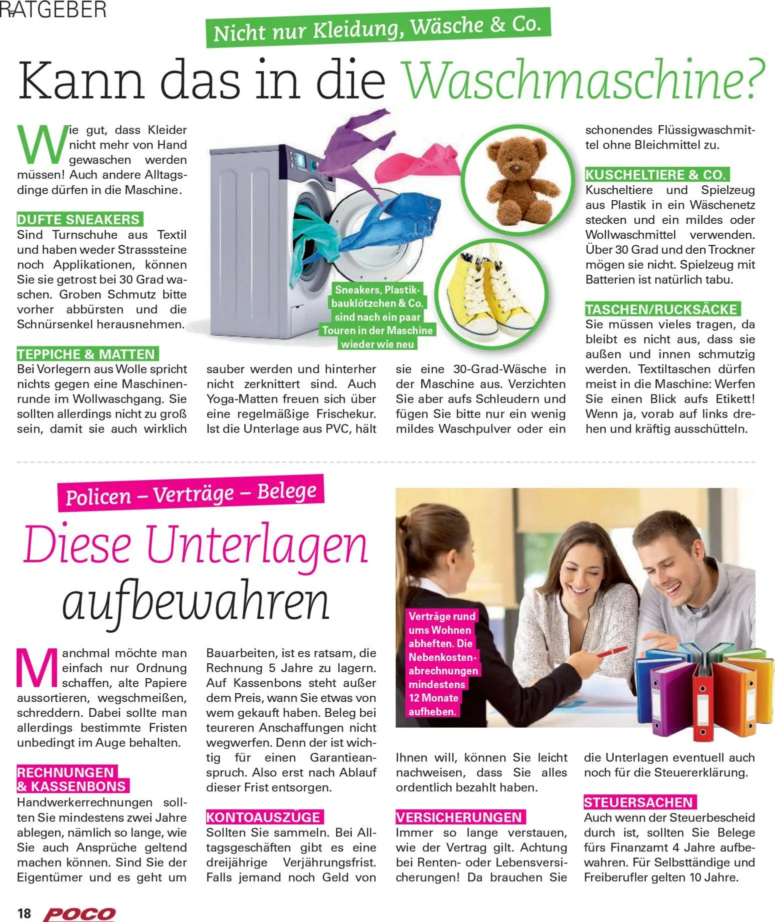 Poco Prospekt Wohnwelt Frühling 2026 – gültig ab 16.02.2026 | Seite: 18 | Produkte: Batterien, Waschmaschine, Waschpulver, Turnschuhe