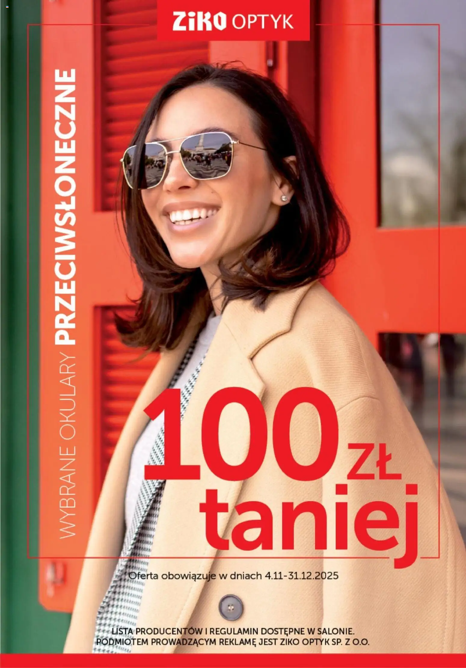 Ziko Black Friday od 13.11.2025 | Strona: 19 | Produkty: Okulary, Okulary przeciwsłoneczne