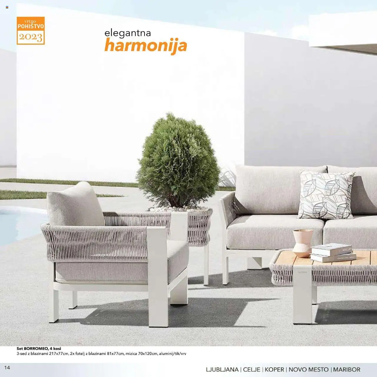 Harvey Norman - Katalog - Vrtno pohištvo │ velja od 01.03.2023 | Stran: 14