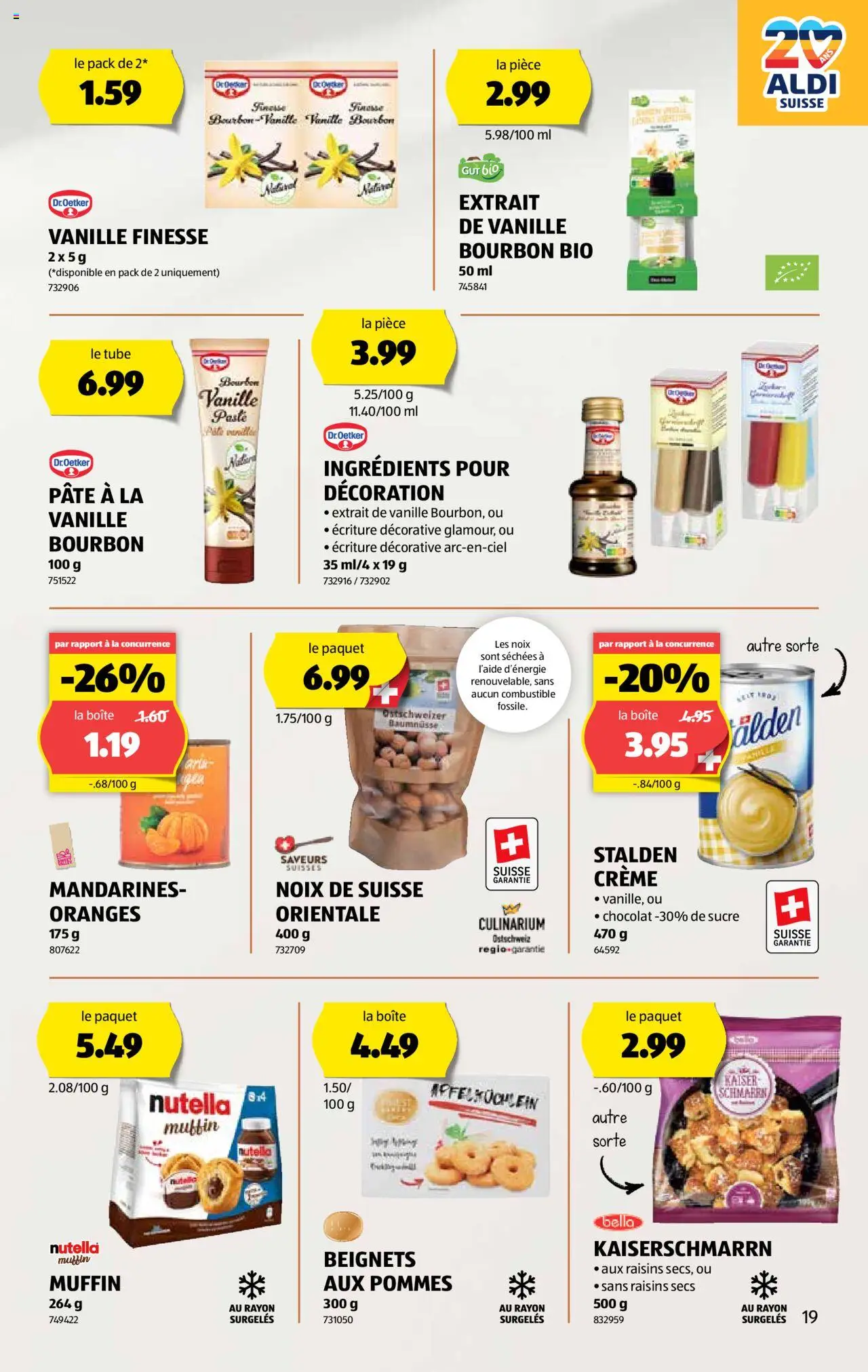Aldi Aktionen FR – gültig ab 23.10.2025 | Seite: 20 | Produkte: Spabad, Bourbon, Creme
