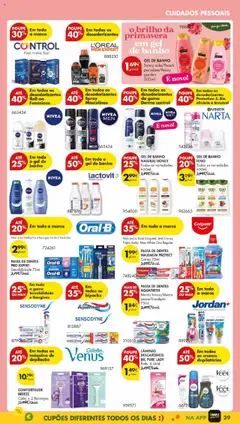 o gel de banho, Gel de banho │ válido de 26.08.2025 | Página: 43 | Produtos: Cabo, Desodorizante, Pasta de dentes, Banho