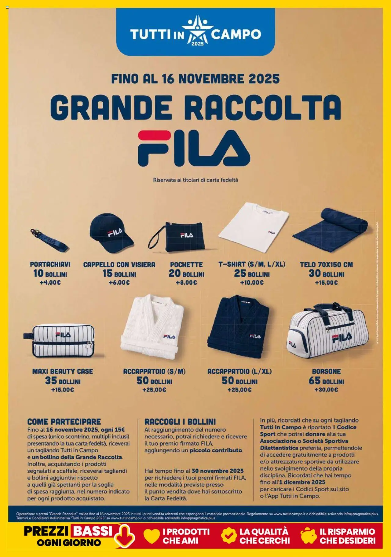 Volantino Il Centesimo del 14.10.2025 | Pagina: 19 | Prodotti: Accappatoio, Cappello, Borsone