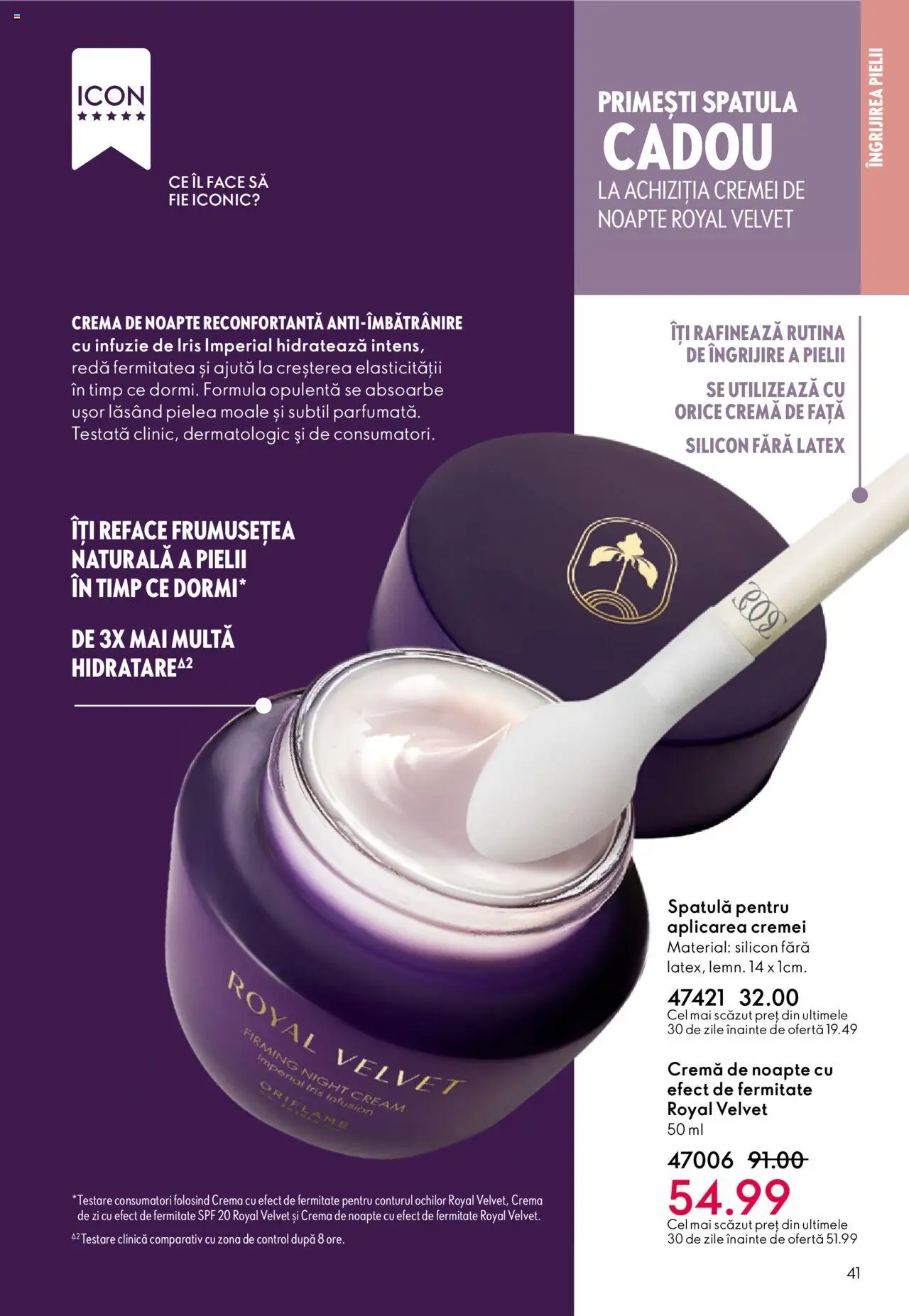 Oriflame catalog 13 2025 – valabil de la 10.09.2025 | Pagină: 41 | Produse: Cremă de zi, Cremă de noapte, Cremă