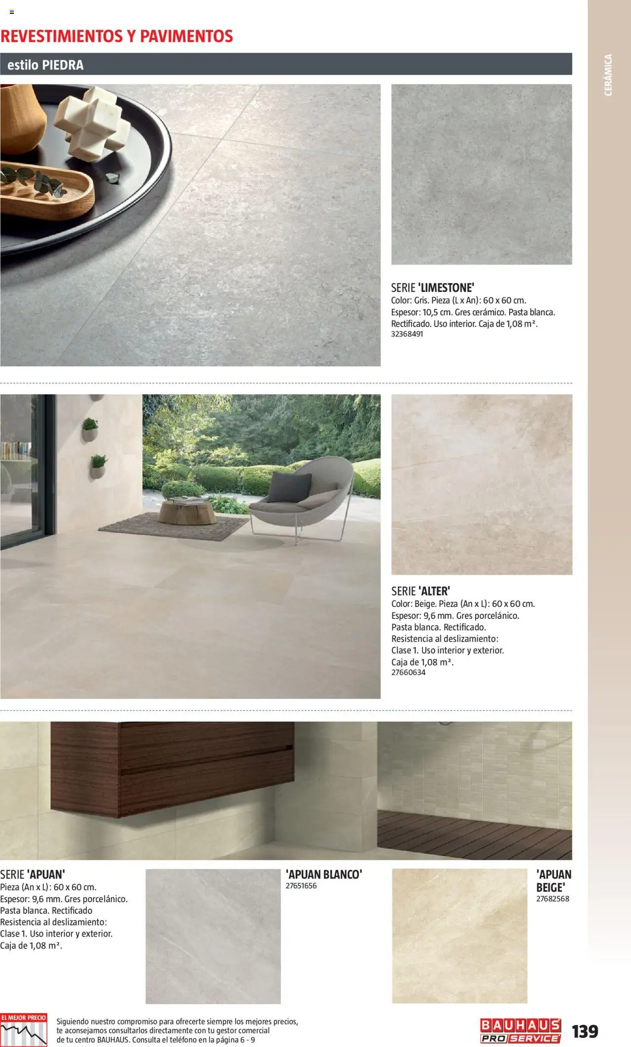 Bauhaus - ProService  │ válido desde el 24.02.2025 | Página: 139 | Productos: Pasta, Té, Teléfono, Caja