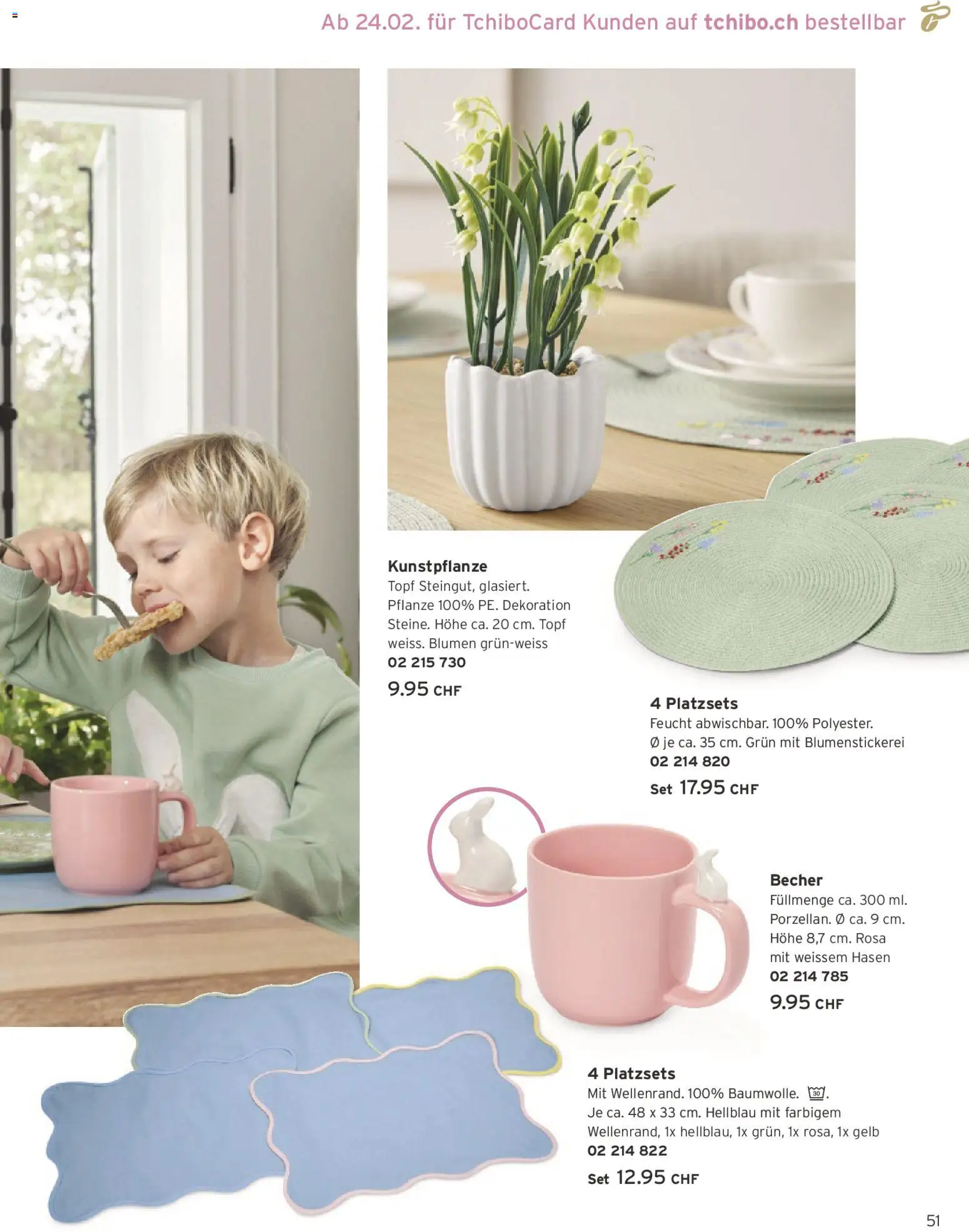 Tchibo Aktionen – gültig ab 24.02.2026 | Seite: 51