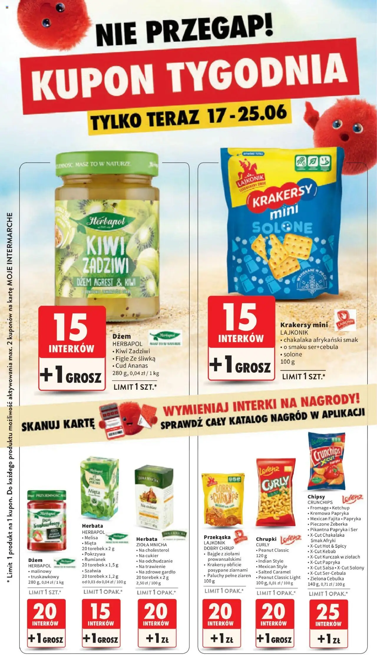 Intermarche Gazetka od 17.06.2025 | Strona: 2 | Produkty: Kebab, Ketchup, Agrest, Ananas