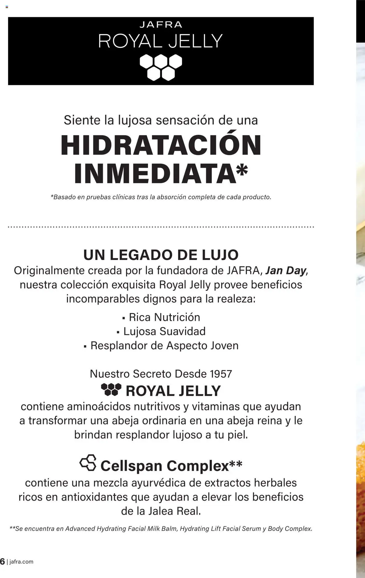 JAFRA folleto │ válido desde el 01.08.2025 | Página: 6 | Productos: Sérum, Body