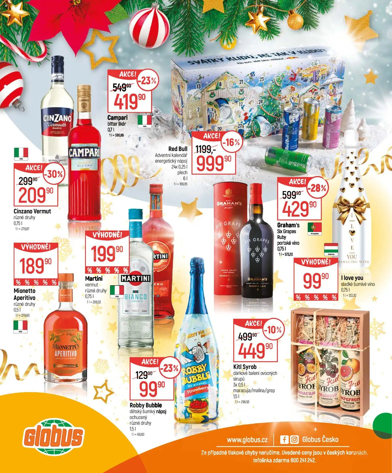 Globus leták - Nápoje od 12.11.2025 | Strana: 12