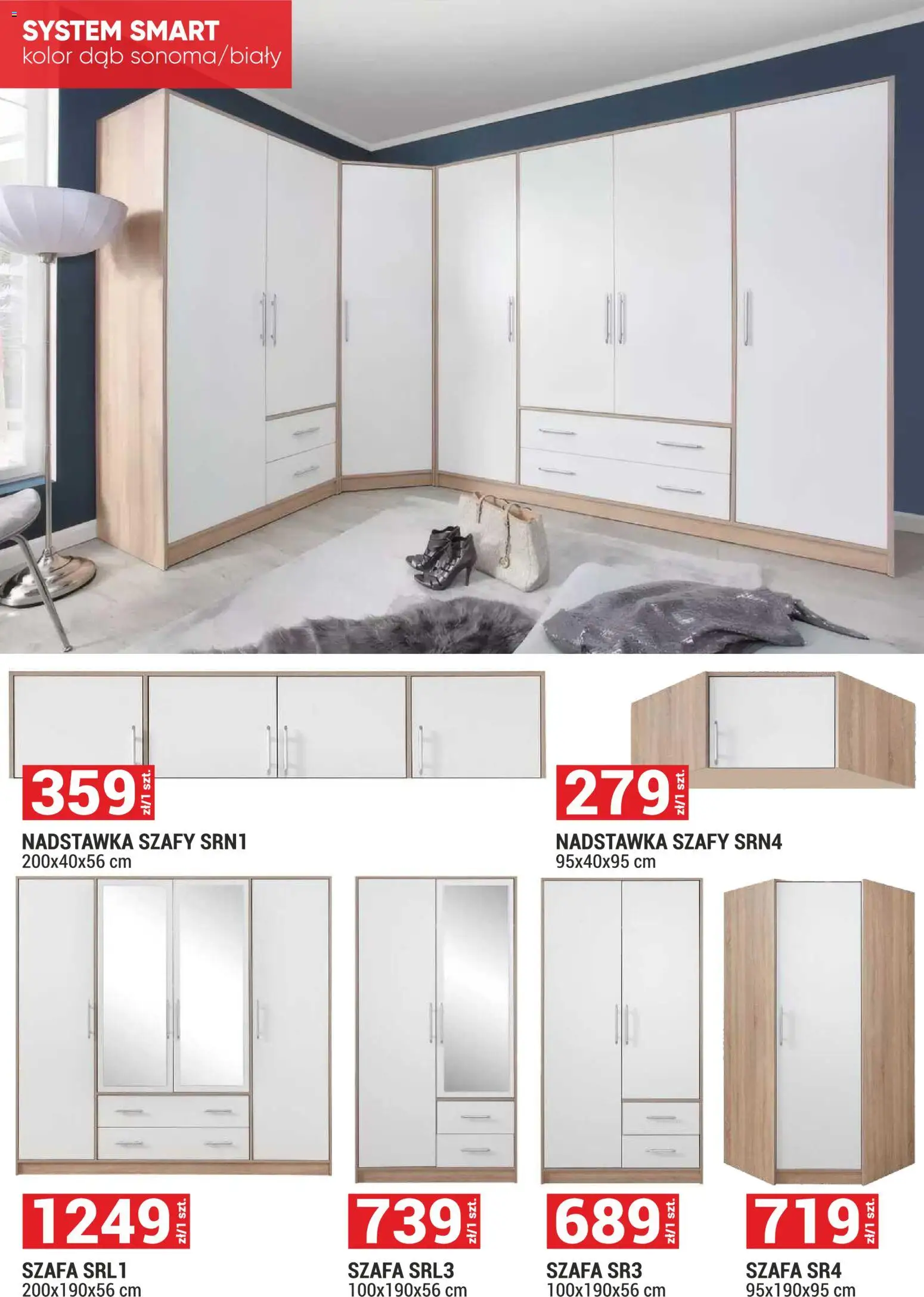 Merkury Market Gazetka - Meble, Wypoczynki, Materace od 01.03.2026 | Strona: 33 | Produkty: Szafa