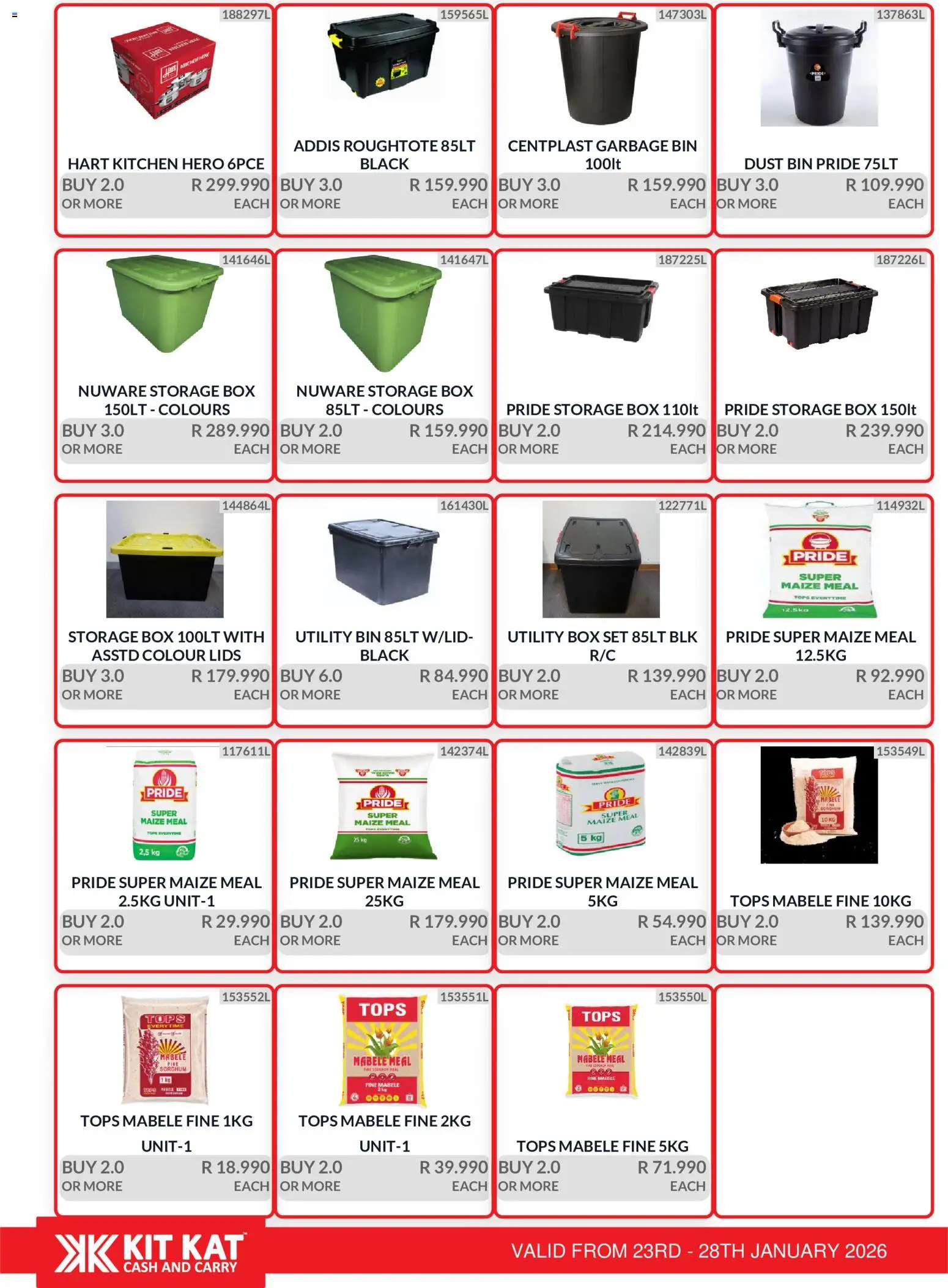 New KIT KAT Cash & Carry catalogue – valid from 23.01.2026 | Page: 35 | Products: Utility, Box, Maize meal