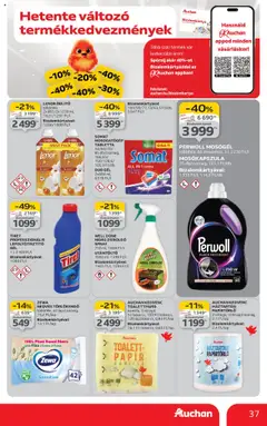 Auchan Akciós újság - amely érvényes a következő dátumtól: 24.10.2025 | Oldal: 37