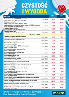 Makro Gazetka - Jednorazówki w dostawie od 27.08.2025 | Strona: 2 | Produkty: Ścierki kuchenne, Rękawiczki, Płyn do mycia podłóg, Fairy
