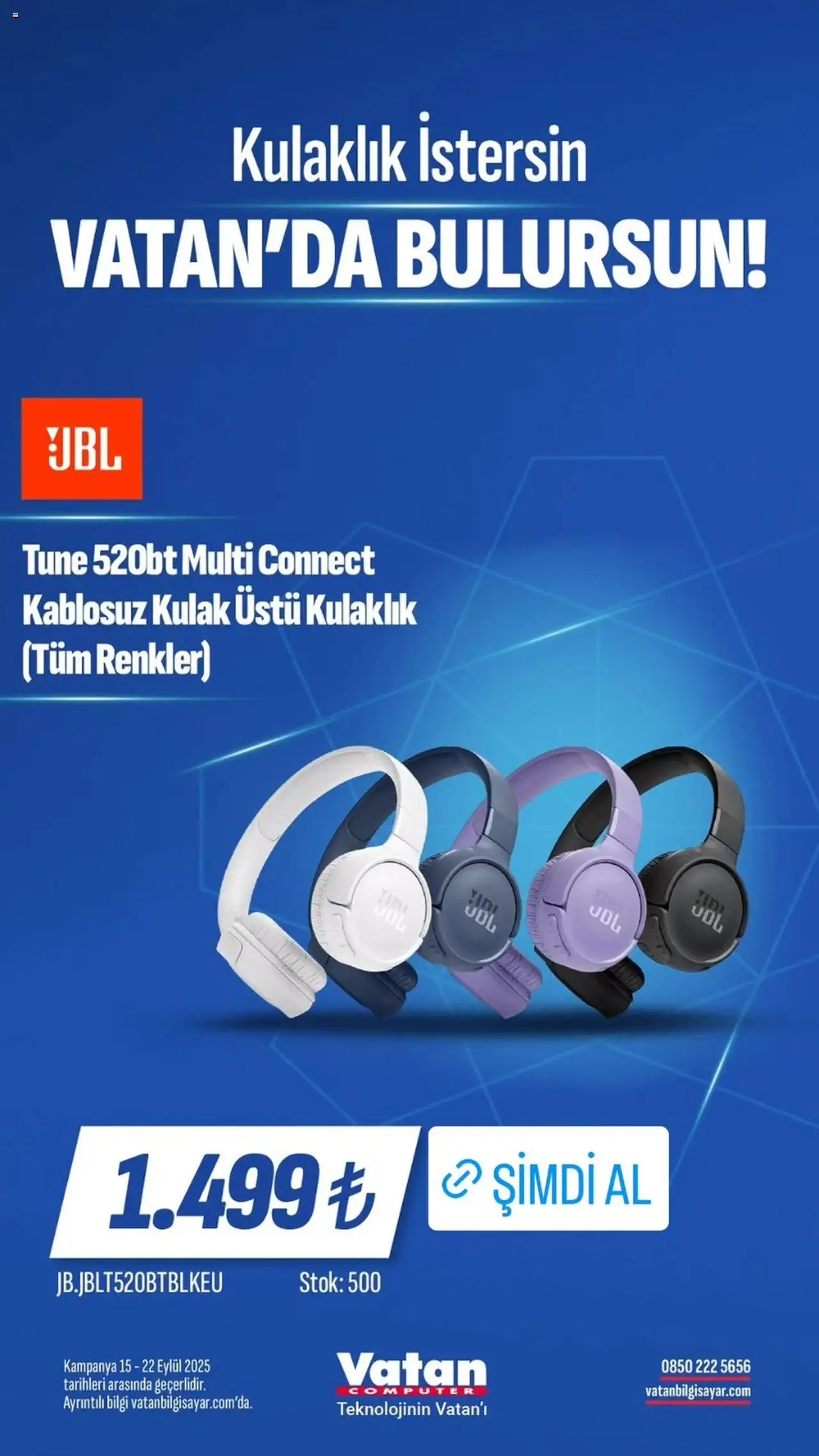 Vatan Bilgisayar İndirim - 15.09.2025 tarihinden itibaren geçerlidir | Sayfa: 4 | Ürünler: Kulaklık