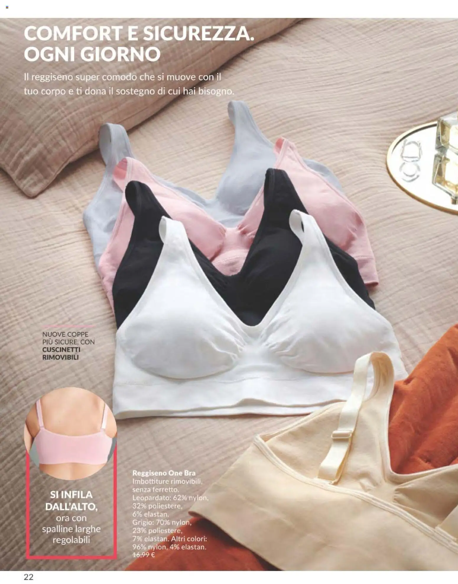 Volantino Avon del 31.12.2025 | Pagina: 22 | Prodotti: Reggiseno