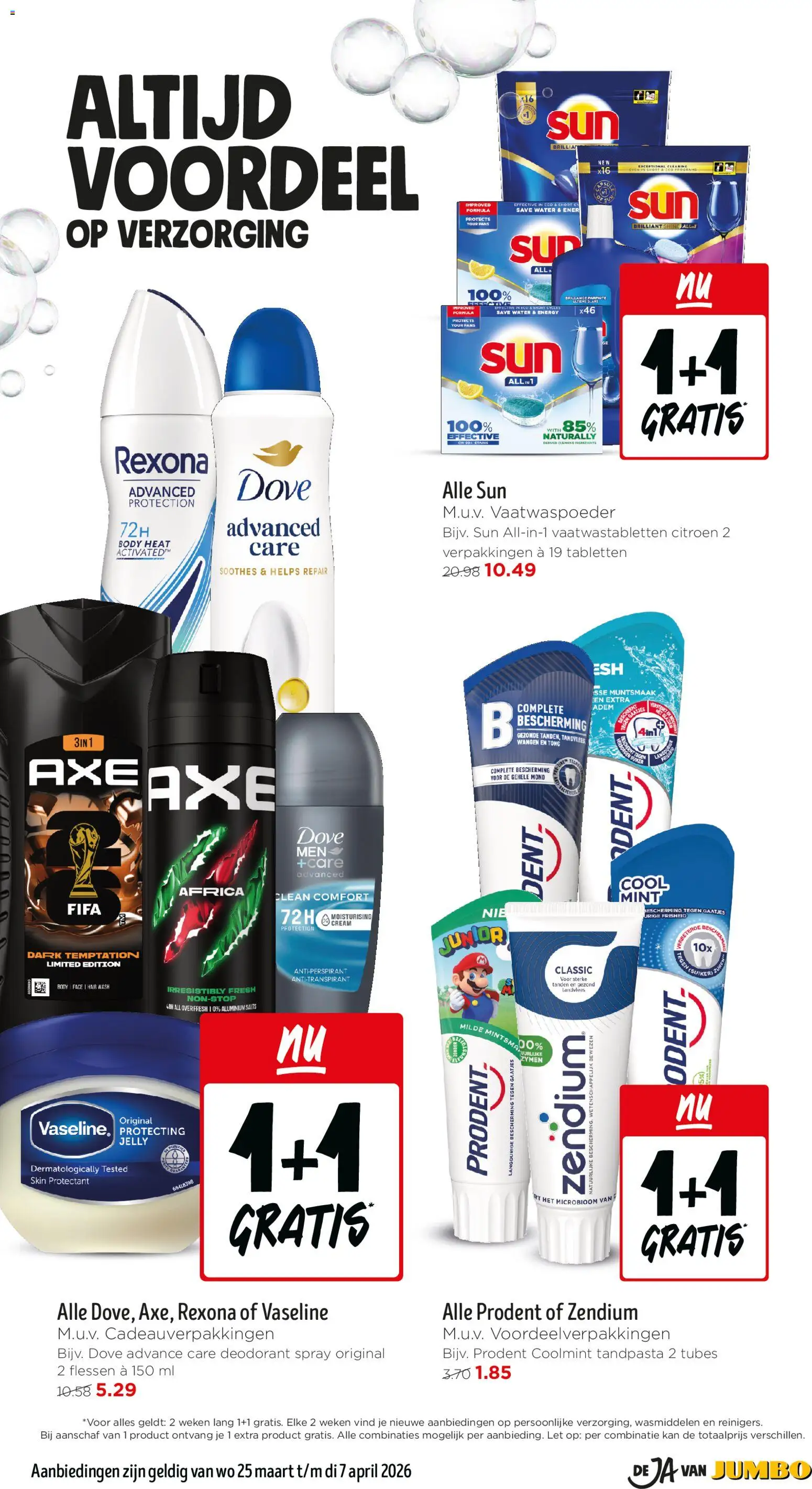 {H1} | Pagina: 39 | Producten: Deodorant, Tandpasta, Waffelini, Kan